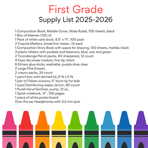 First Grade List