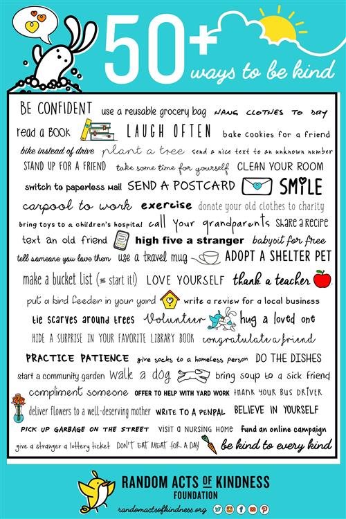 50 Ways to Be Kind 